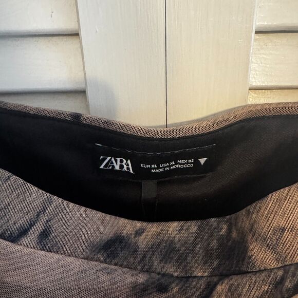 Zara Y2K Cropped Ruched Tank - Picture 2 of 4